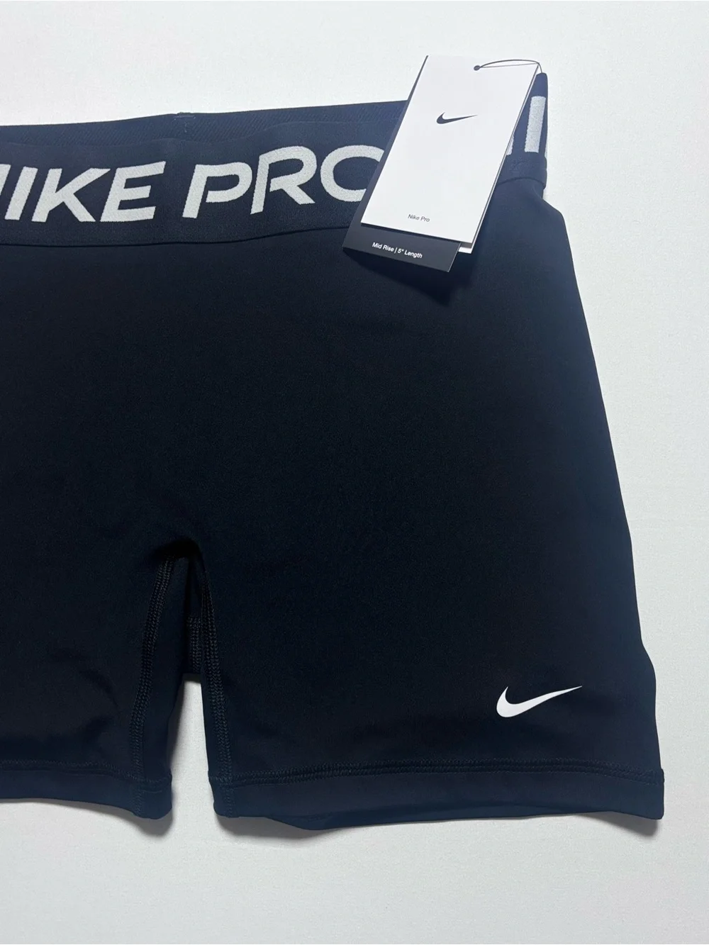 Nike Pro Dri-Fit Training Shorts 5” Length Mid Rise - Women’s Size M